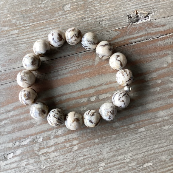 Jasper stone bracelet - Picture 3 of 3